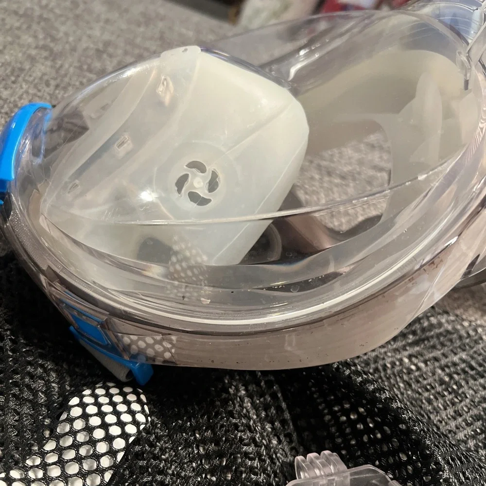 Free Breath‎ Revolutionary Full Dry Snorkeling Mask 180 Vision L/XL